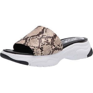 BRAND NEW Sam Edelman Circus Arial Neutral Snake Slide Sandal Size 7